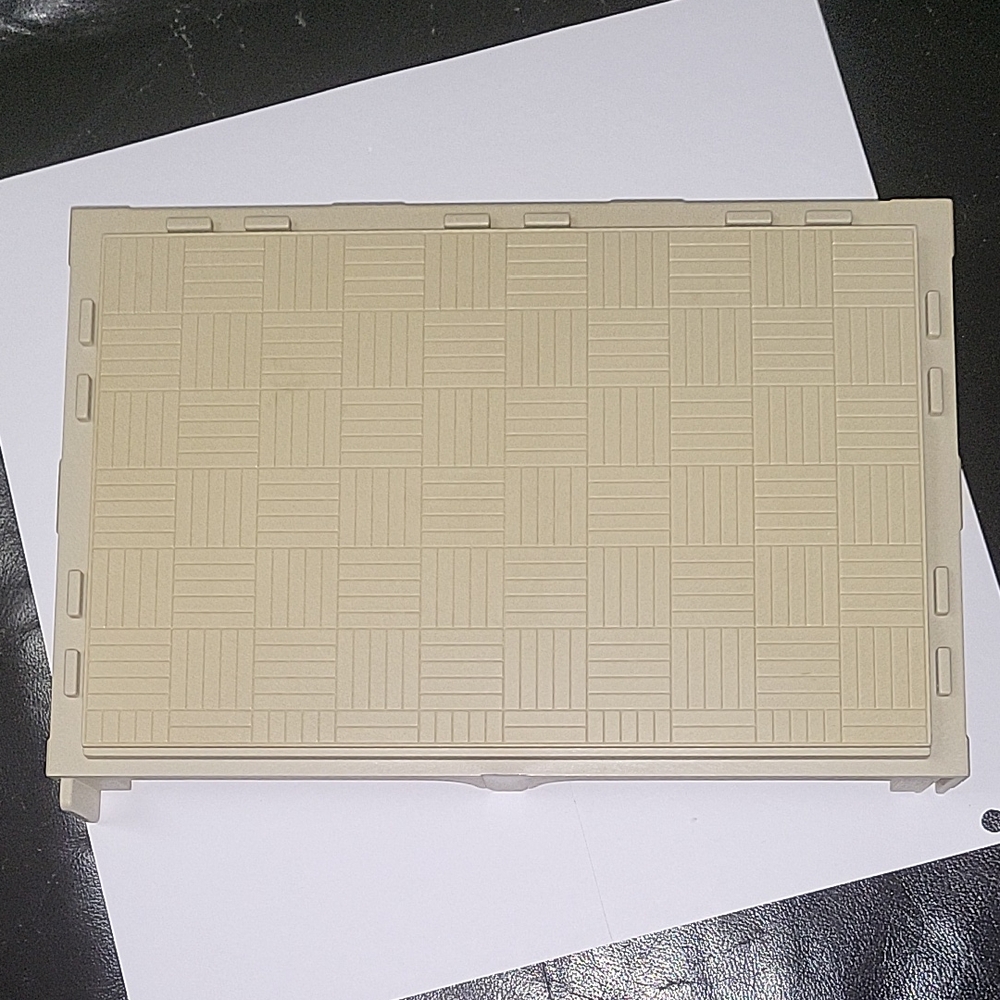 PLAYMOBIL Victorian Mansion TAN TILED FOUNDATION FLOOR END 5300 5305